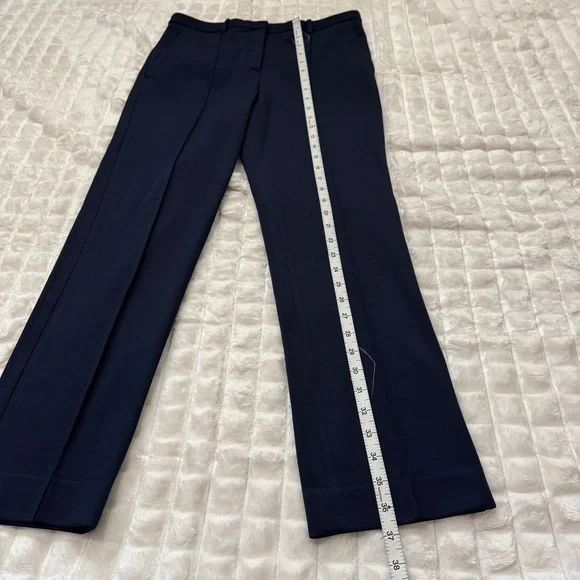 Theory 6 Navy Blue Dress Pants Slacks ~ Classic Career Capsule Pockets - Picture 7 of 9